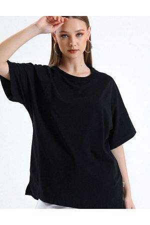 Oversize %100 Pamuk Kalın Süprem Unisex Tshirt Düz Basic Tişört