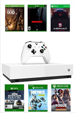 Xbox One S 500gb - Teşhir - 10 Dijital Oyun Hediyeli