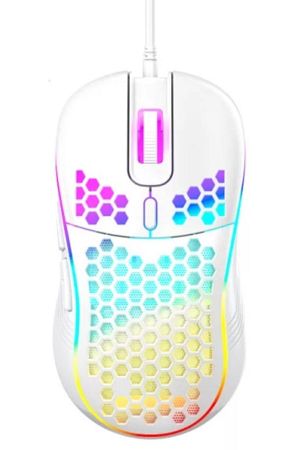 Rgb Led Işıklı Oyuncu Mouse Gaming 800-2400 Dpi 0 Oyun Mouse Mat Siyah