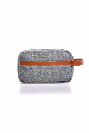 Fsce067043 Gri Erkek Traş Çantası Ve El Portföyü