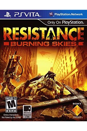 Resistance Burning Skies Playstation Oyun Orjinal Ps Oyun
