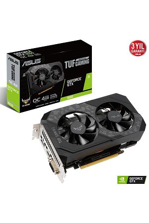 Tuf-gtx1650-o4gd6-gamıng 4gb Gddr6 128-bit 1680 Mhz 7680x4320 Dvi-hdmi-dp Ekran Kartı