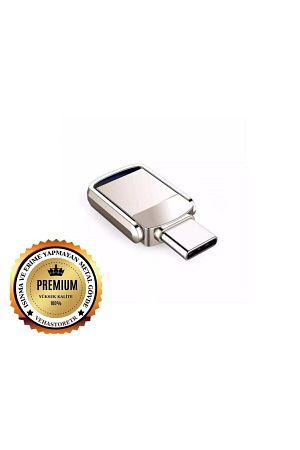 32gb Otg Typec- Usb Flash Bellek Type-c Girişli Xiaomi Huawei Oppo Samsung Akıllı Telefon Uyumlu