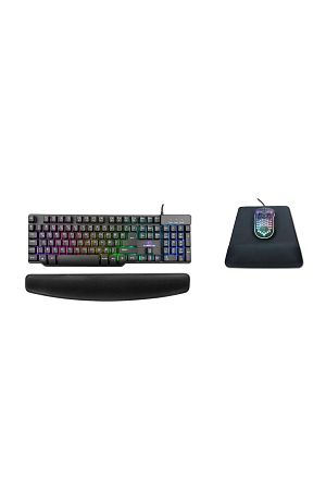 Ergopad Klavye Pad Mause Pad Bilek Destekli Klavye Mouse Pad Set (440X70X20MM/230X190X22MM)