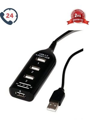 Usb Hub Çoğaltıcı Çoklayıcı Switch 4 Port 4 In 1
