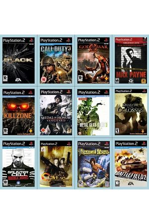 Playstatıon 2 - En Güzel 12 Aksiyon Macera Oyunu - Sadece Çipli Cihazlar Için!