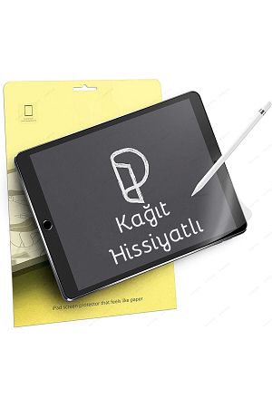 Ipad Pro 12.9" Inç 5.nesil 2021 Uyumlu Paperlike Nano Kırılmaz Ekran Koruyucu Kağıt Hissli