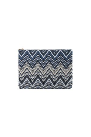 Zigzag Clutch Çanta