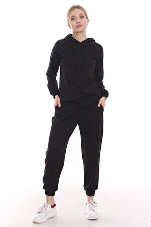 Hooded Long Sleeve Front Pocket Tracksuit