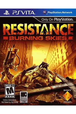 Resistance Burning Skies Playstation Vita Oyun Orjinal Ps Vita Oyun