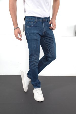 Erkek Likralı Denim Regular Fit Jeans