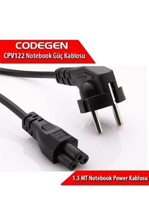 CPV122 3x0.75mm 1.5metre Uyumlu Notebook Power Kablosu