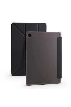 Samsung Galaxy Tab S6 Lite P610 Uyumlu Kalem Bölmeli Pu Deri Arkası Yumuşak Koruyucu Silikon Kılıf
