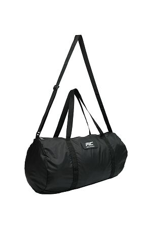 Packable Katlanabilir Silindir Çanta Siyah