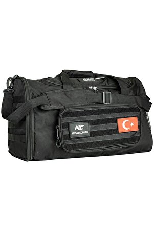 Tactical Duffel Bag Silindir Çanta Siyah