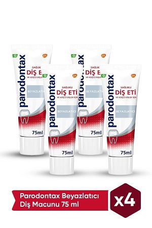 Beyazlatıcı Diş Macunu 75ml x 4 Adet