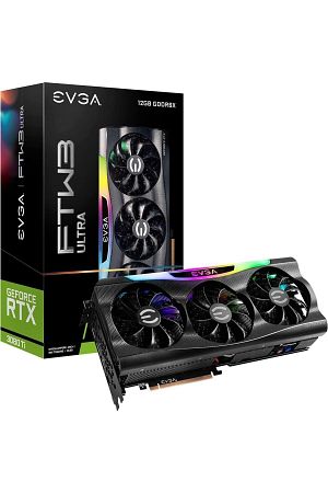 Geforce Rtx 3080 Ti Ftw3 Ultra Gamıng, 12g-p5-3967-kr, 12gb Gddr6x, Icx3 Technology, Argb Led,