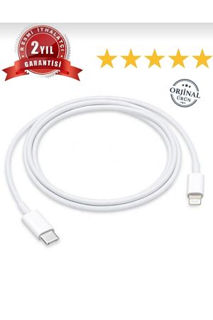 Iphone Tüm Modeller Le Uyumlu Hizli Şarz Kablosu 1 Metre Lighiting Ithalatçı Garantli