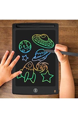 Çocuklar Için Eğitici 8.5 Inç Ekranlı Kalemli Renkli Yazı Yazma Ve Resim Çizme Tableti