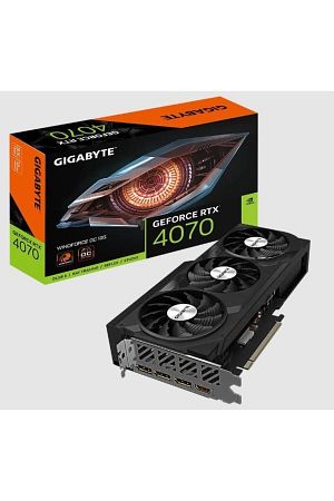 GVN4070WF3OC-12GD Geforce WINDFORCE 12GB 192Bit GDDR6X Ekran Kartı
