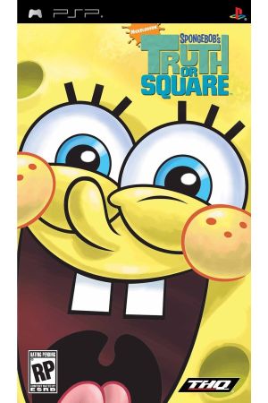SpongeBob's Truth Or Square PSP Oyun PSP UMD Oyun Kutusuz Sünger Bob Oyunu