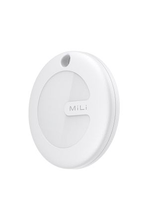 Mitag Airtag Apple Ile Uyumlu Apple Mfı Sertifikalı Akıllı Takip Cihazı Kılıfsız Beyaz