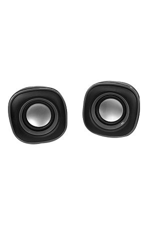 BS-10 Kablolu USB+3.5mm Multimedya 6W 1+1 Speaker Mini Hoparlör Siyah Pc Laptop Uyumlu