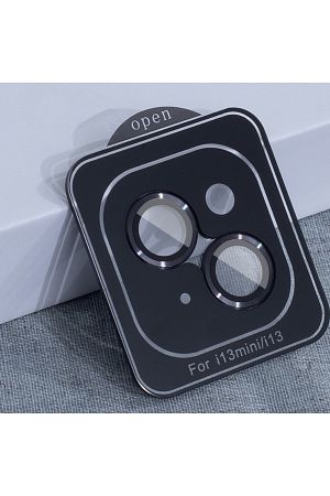 "black-siyah" Iphone 13/13 Mini Uyumlu Safir Cam A Kalite Kamera Lens Koruyucu