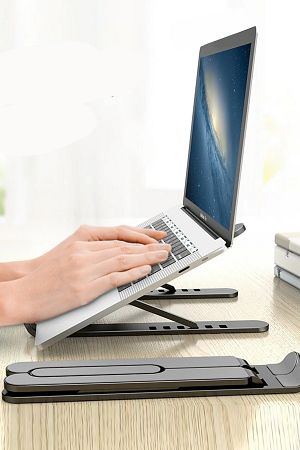 7 Kademeli Laptop Standı Matebook / Macbook / Tablet Notebook Tutucu Standlı Ayarlanabilir Altlık