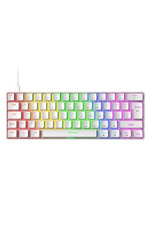 Ziyoulang Rgb T60 Beyaz Klavye Red Swich