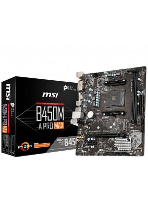 B450m-a Pro Max Amd B450 Soket Am4 Ddr4 4133(OC)mhz Matx Gaming (OYUNCU) Anakart