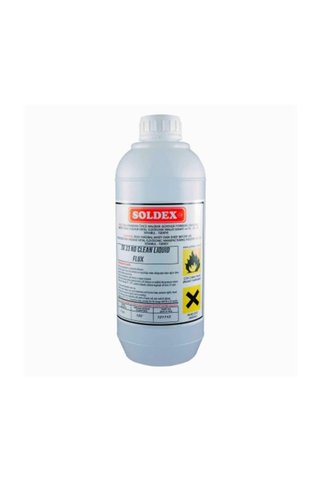 Soldex SR-33 Temizlik Gerektirmeyen Sıvı (No Clean Liquid) Flux - 1L