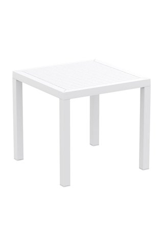 Siesta Rattan Orlando 80x80cm Kare Masa Balkon Bahçe Mobilyası