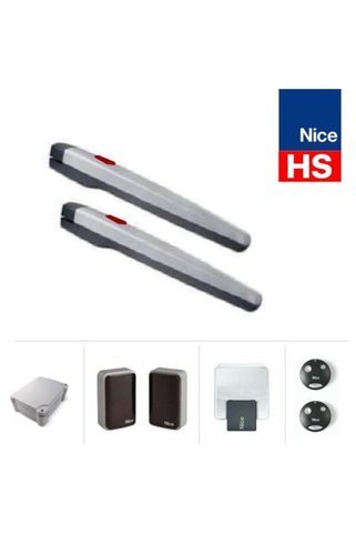 NİCE Toona 5024 Hs Hızlı Dairesel Kapı Motoru (aksesuarlı Çift Motorlu Set)