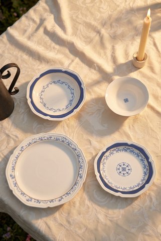 ACAR Osborne 6 Kişilik 24 Parça Yemek Takımı