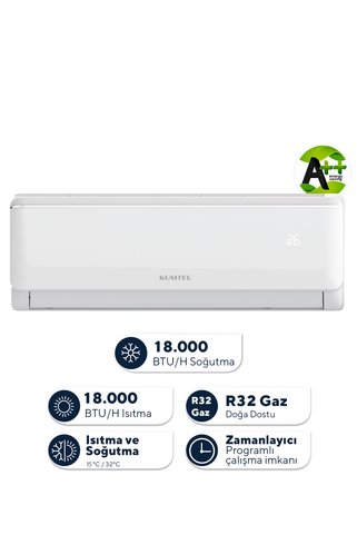 KUMTEL Sugi KMSAC-18 18.000 Btu Inverter Duvar Tipi Split Klima