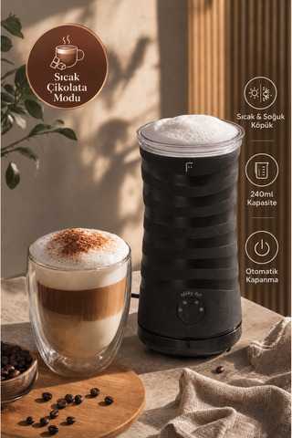 Fakir Milky Art Süt Köpürtücü Ve Isıtıcı