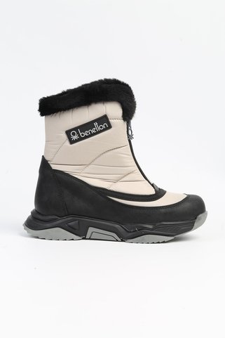 Benetton ® | BN-30393 - 3256 Bej - Kadın Bot