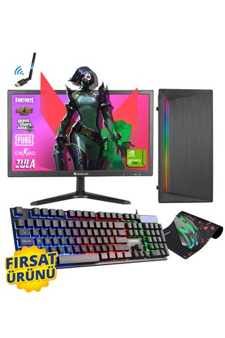 Zeiron Dgs10 i5-4570 8GB RAM 256GB SSD GT730 18.5" Oyuncu Masaüstü Bilgisayar