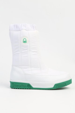 Benetton ® | BN-50039 - 3256 Beyaz - Kadın Bot