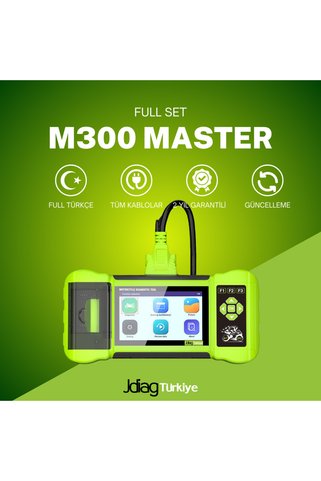 Diru JDiag M300 Master Türkçe Arıza Tespit Cihazı Full Set