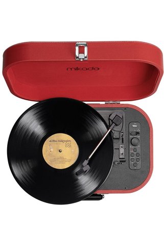 Nikadu Nostalgia MN-101 Pikap Kırmızı Usb+RCA+Bluetooth Destekli Müzik Kutusu