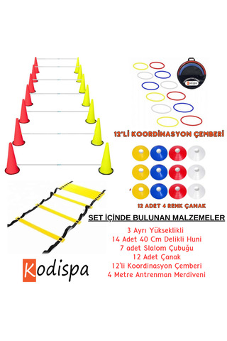 Kodispa 7 Engelli Full Antrenman Seti