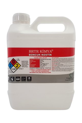 Brtr Boncuk Kostik Granül Saf Lavabo Açıcı 5 kg