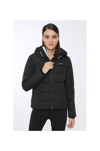 lumberjack Apreski Coat Erkek Siyah Kadın Mont 2SN31