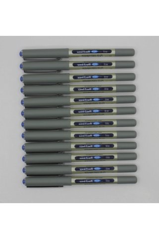 UNİ-BALL Eye Fine Roller Kalem 0.7mm Açık Mavi Ub-157 (12 Li Paket)