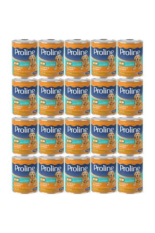Proline Kuzu Etli ve Bal Kabaklı Yetişkin Köpek Konservesi 395 Gr*20 Adet