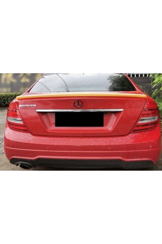 HYM TUNİNG MERCEDES UYUMLU  W204 COUPE SPOİLER İTHAL BOYASIZ