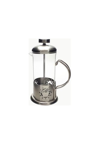 Olca 10 Adet French Pres (İçi Cam Metal Mekanizmalı) 350 ML