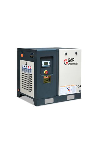 GAP KOMPRESÖR Gap Gpv 10a | 500 Lt 10 Hp Vidalı Hava Kompresör Seti
